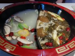 鸳鸯锅底-京门活鱼馆·鱼火锅(百子湾（原红庙）店)