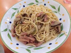 奶油培根菌菇意面-萨莉亚意式餐厅(河东万达店)
