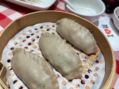 虾仁韭菜鸡蛋莜面蒸饺-西贝(武汉群星城店)