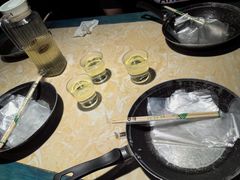 餐具摆设-原乡故事里海鲜大餐(玉祥门北马道巷店)