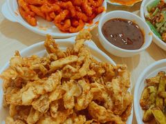 炸蘑菇-满口香饭店