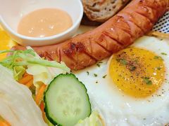 煎蛋-高力乐面包咖啡厅(西塔店)