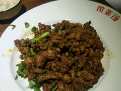 孜然羊肉-金之禾馍菜汤四川家常菜(华城国际中心店)
