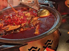 -探鱼·鲜青椒爽麻烤鱼(天一广场店)