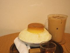 布丁鲜奶雪花冰-猫里有甜