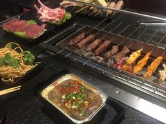 -長壹旋转烤吧 农家鸡火锅