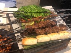 烤秋葵-月半小炉焖烤