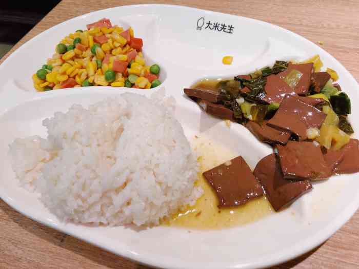 大米先生(广埠屯店)-"叫了大米先生的外卖,之前在这家店吃过一次.