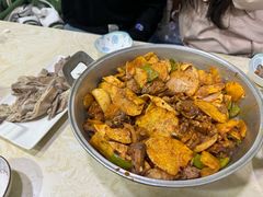 -尕有炕锅烤羊肉