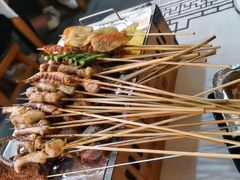 热气羊肉串-云晓光头烧烤吧(新大陆广场店)