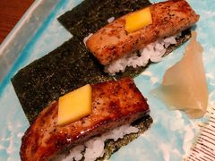红酒鲜鹅肝寿司-贰捌零叁精致料理(钱湖店)