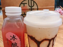 海盐焦糖酒酿牛乳-宝珠奶酪(浦东金桥店)