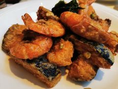 金沙黑南瓜焗虾-港丽餐厅(高德置地店)