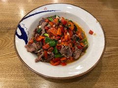 小炒黄牛肉-湘缘道客•湘缘饭店·25年湘菜馆(古墩路店)