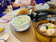 芥菜皮蛋粥-陆川港酒楼(亭洪店)