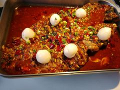 荔枝香辣清江鱼-鱼酷活鱼烤鱼(中联广场店)