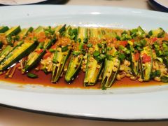 蒜蓉秋葵-绿茶餐厅(成都太古里店)