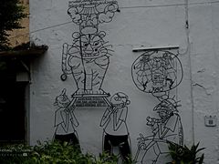 -槟城街头艺术街区