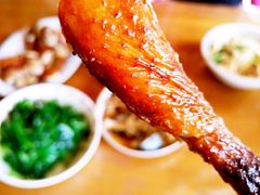 会转的竹筒烤鸡-竹庄餐馆·26年店(南昆山景区店)