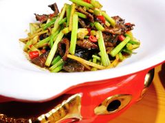 水芹菜爆炒鳝鱼-大鸽饭(马王堆店)