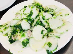 荠菜炒年糕-旧款宁波饭店(华敏世纪广场店)