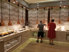自助取餐区-厦门海景千禧大酒店·海景咖啡厅