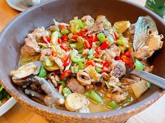山茶油鲍鱼焖土鸡-望湘园·湖南菜(宏伊店)