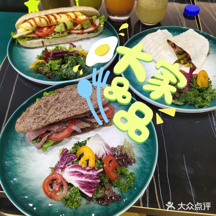 一家颜值 超高的西式简餐餐厅，小姐姐打卡圣地[糖果][糖果][糖果][糖果]