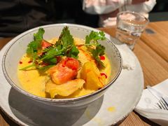 泰式黄咖喱鲷鱼虾仁饭-Wagas沃歌斯(合生汇店)