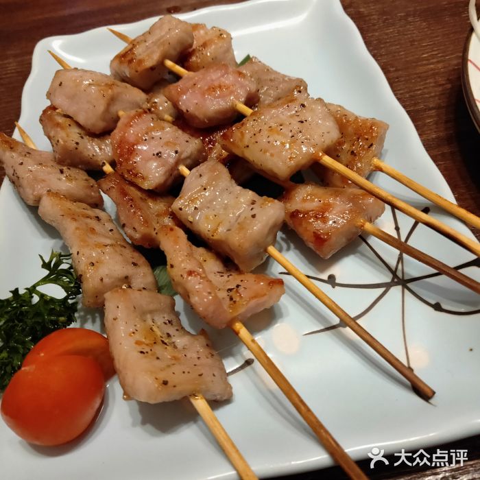 小春日和·日式料理(车公庙店)串烧猪颈肉图片