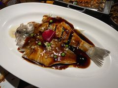 西湖醋鱼-绿茶餐厅(领展购物广场·中关村店)