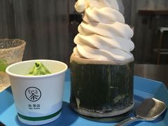 茉莉花冰淇淋-茶是一枝花泡茶店