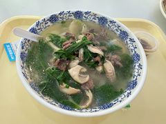 双拼河粉（牛肉鱼片）-笔架山食堂