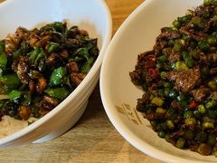 青椒瘦肉条-德天顺盖码饭(人民西路店)
