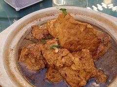 砂锅老汤煨豆腐-天毓山庄·餐厅