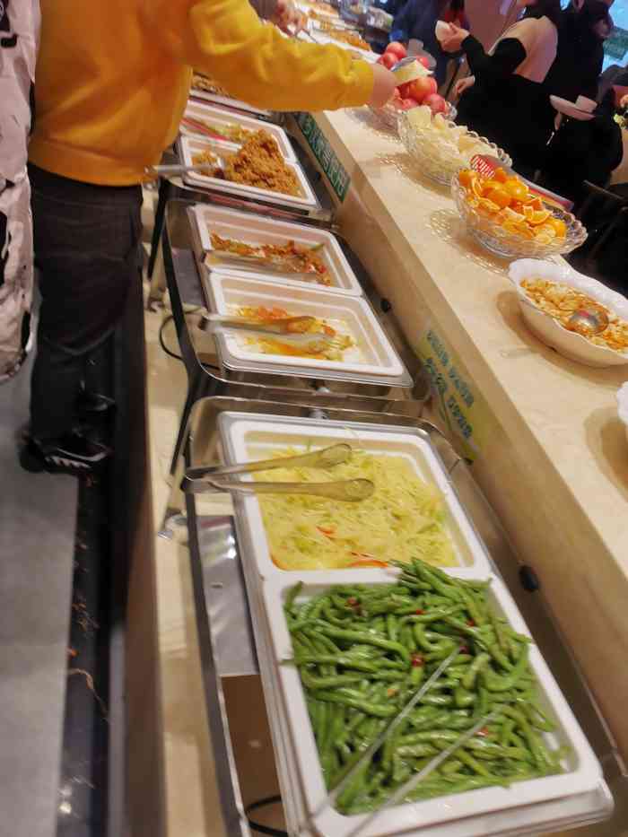 食蔬不二素食自助餐厅(沈阳铁西店)-"第一次吃素食自助,觉得味道还不