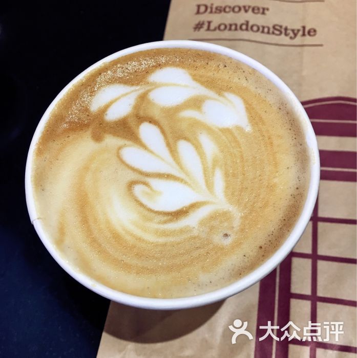 costa coffee(上海国贸中心店)醇艺白图片 - 第12张
