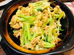 虾酱有机花菜-以前的小酒馆(中山广场店)