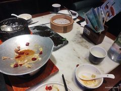 石锅鸡汤豆腐-绿茶餐厅(松江万达店)