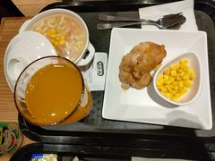 青柠鸡扒粟米粒火腿通粉套餐-大家乐(广州天河城六楼店)