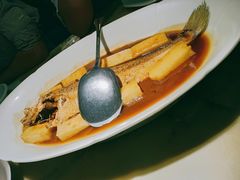 自制年糕烧黄鱼-淮扬府·游园京梦(北京SKP店)