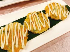 香煎墨鱼饼-星湖中餐厅