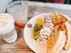 水果冰淇淋松饼-漫咖啡(银泰创意城店)