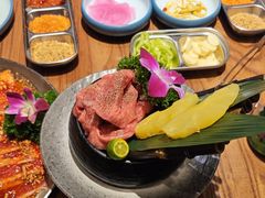 -明洞阿姨·韩式酱蟹烤肉·创意料理(三元桥店)