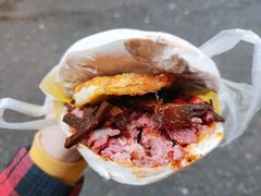 独创肉蛋双拼-老金家蛋菜夹馍(西安总店)