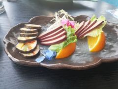 清酒鹅肝配鳗鱼卷-柒园·三十年创意杭帮菜(龙湖滨江天街店)