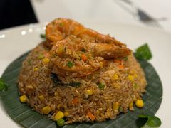 虾头油海鲜炒饭-江城明珠豪生大酒店·泰国金兰花旋转餐厅
