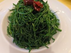 炝拌草原沙葱-德乐海蒙餐