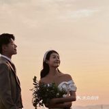  姐妹看了都会夸赞的电影感婚纱照氛围感满满