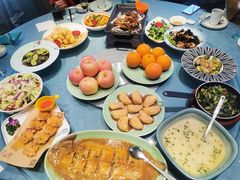 -海派美食·家宴海鲜青岛菜·石锅鲽鱼头(东方城店)